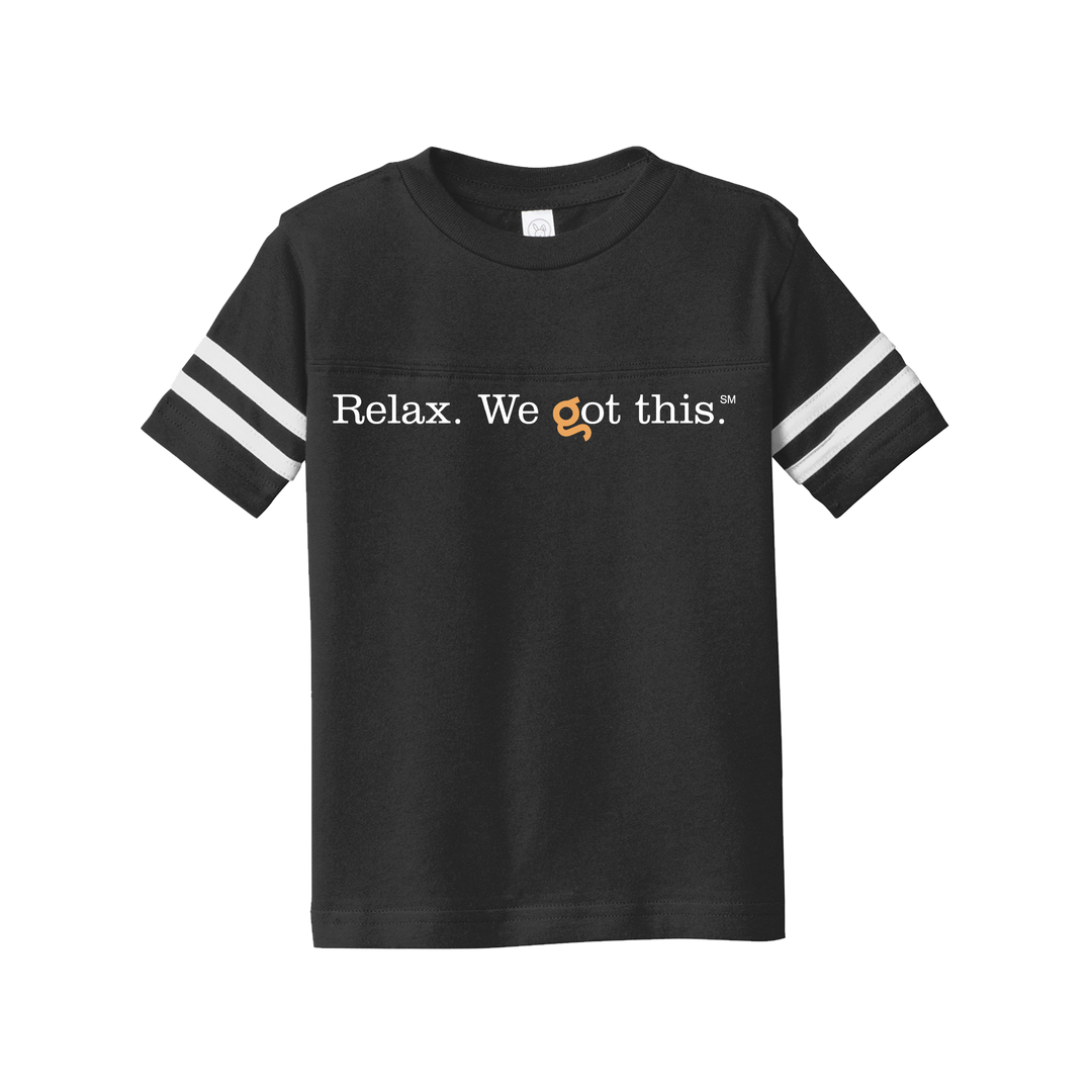 Rabbit Skins ™ Toddler Football Fine Jersey Tee