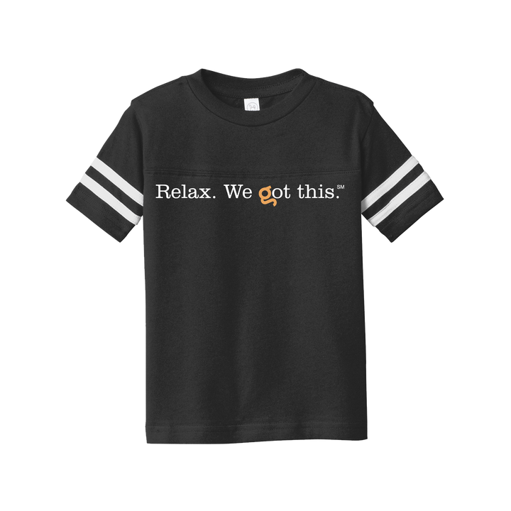 Rabbit Skins ™ Toddler Football Fine Jersey Tee
