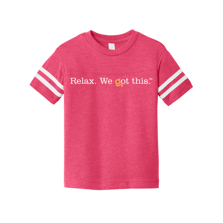 Rabbit Skins ™ Toddler Football Fine Jersey Tee