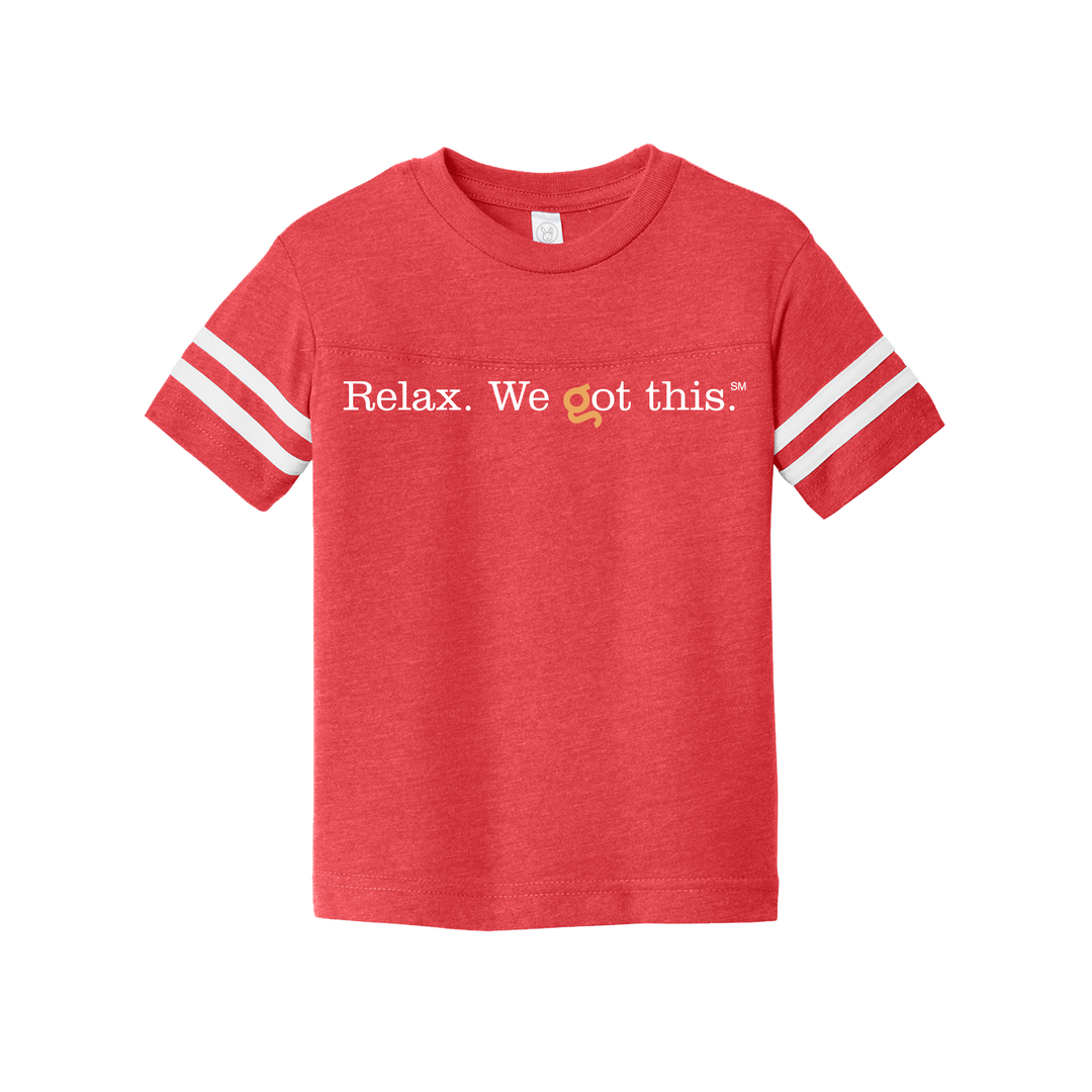 Rabbit Skins ™ Toddler Football Fine Jersey Tee