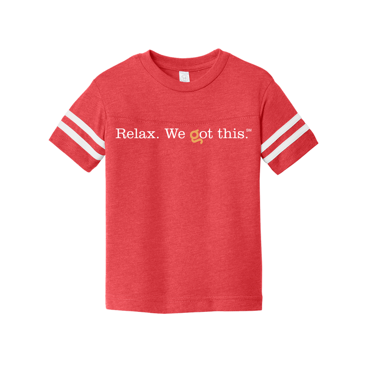 Rabbit Skins ™ Toddler Football Fine Jersey Tee