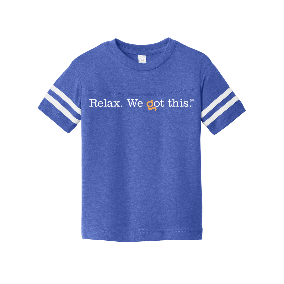 Rabbit Skins ™ Toddler Football Fine Jersey Tee