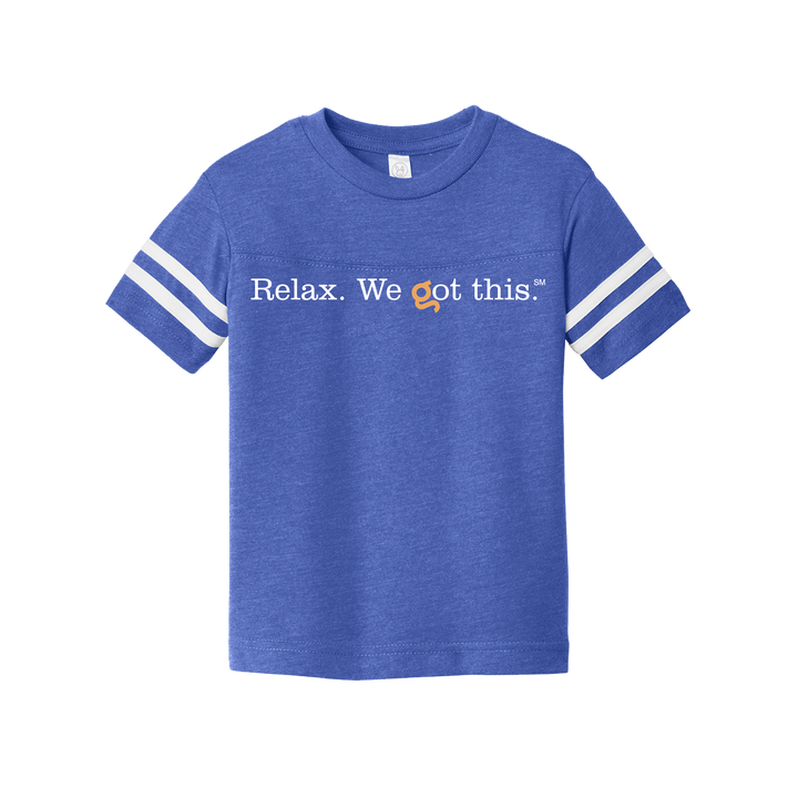 Rabbit Skins ™ Toddler Football Fine Jersey Tee