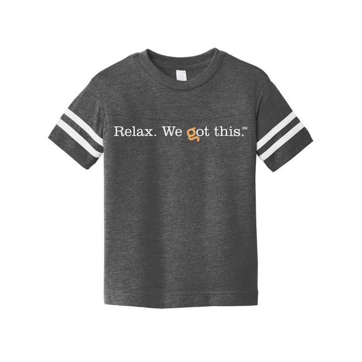 Rabbit Skins ™ Toddler Football Fine Jersey Tee