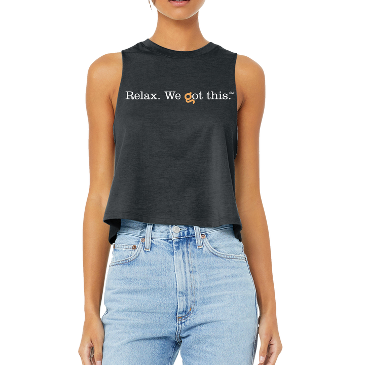 BELLA+CANVAS ® Women’s Racerback Cropped Tank