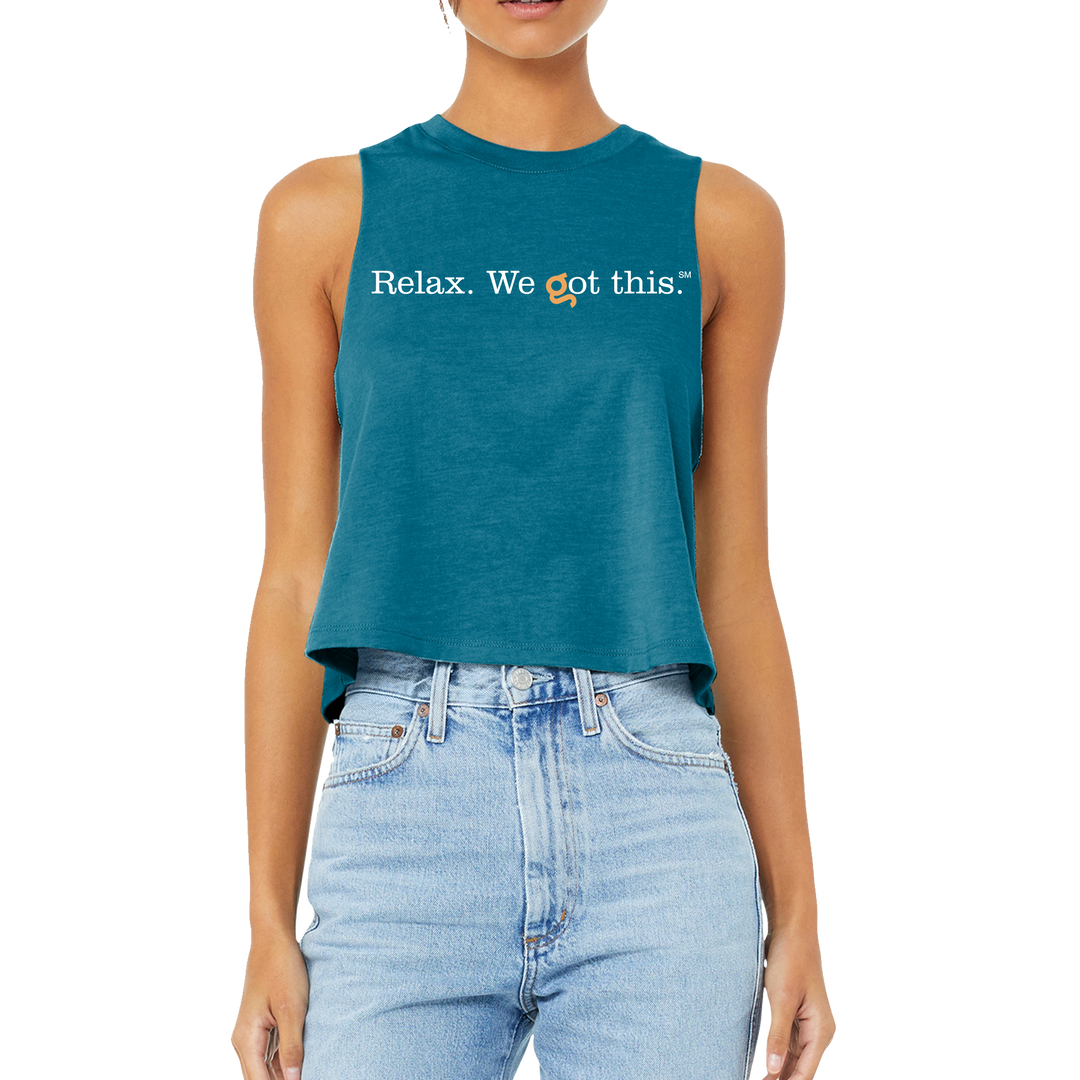 BELLA+CANVAS ® Women’s Racerback Cropped Tank