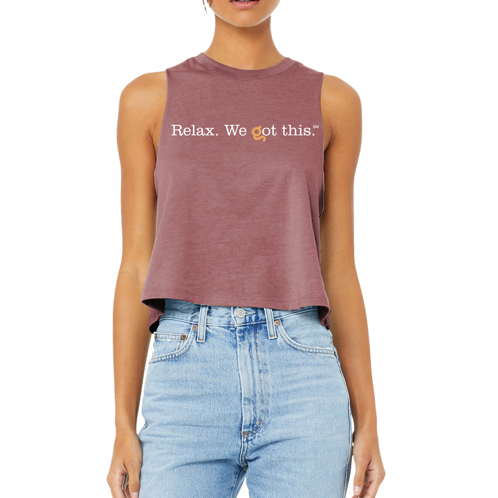 BELLA+CANVAS ® Women’s Racerback Cropped Tank