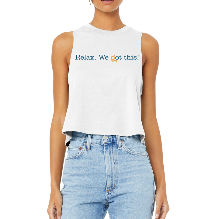BELLA+CANVAS ® Women’s Racerback Cropped Tank