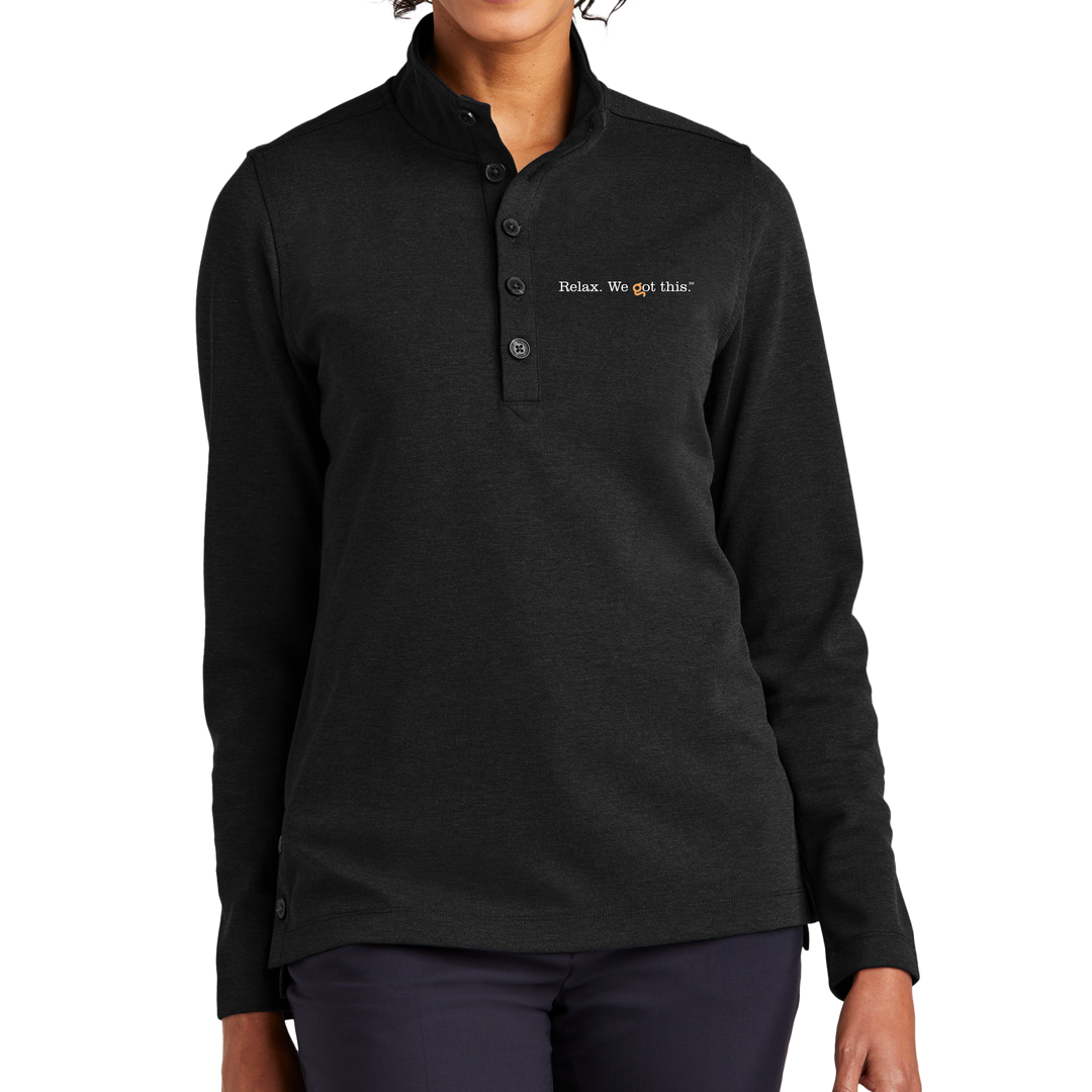 Brooks Brothers® Women’s Mid-Layer Stretch 1/2-Button