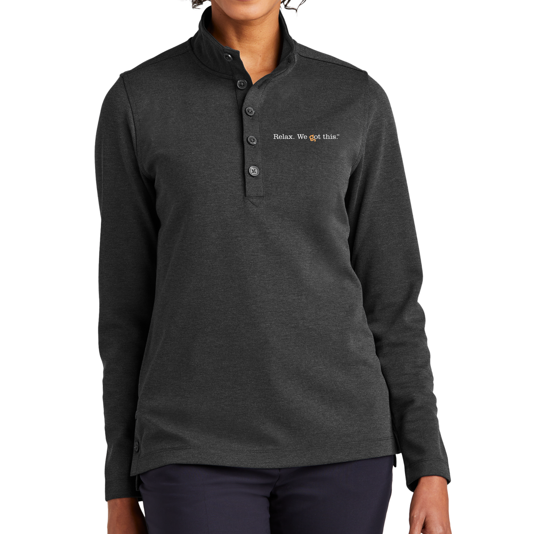 Brooks Brothers® Women’s Mid-Layer Stretch 1/2-Button
