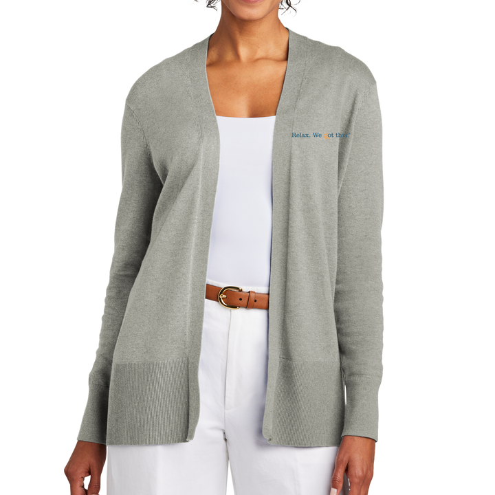Brooks Brothers® Women’s Cotton Stretch Long Cardigan Sweater