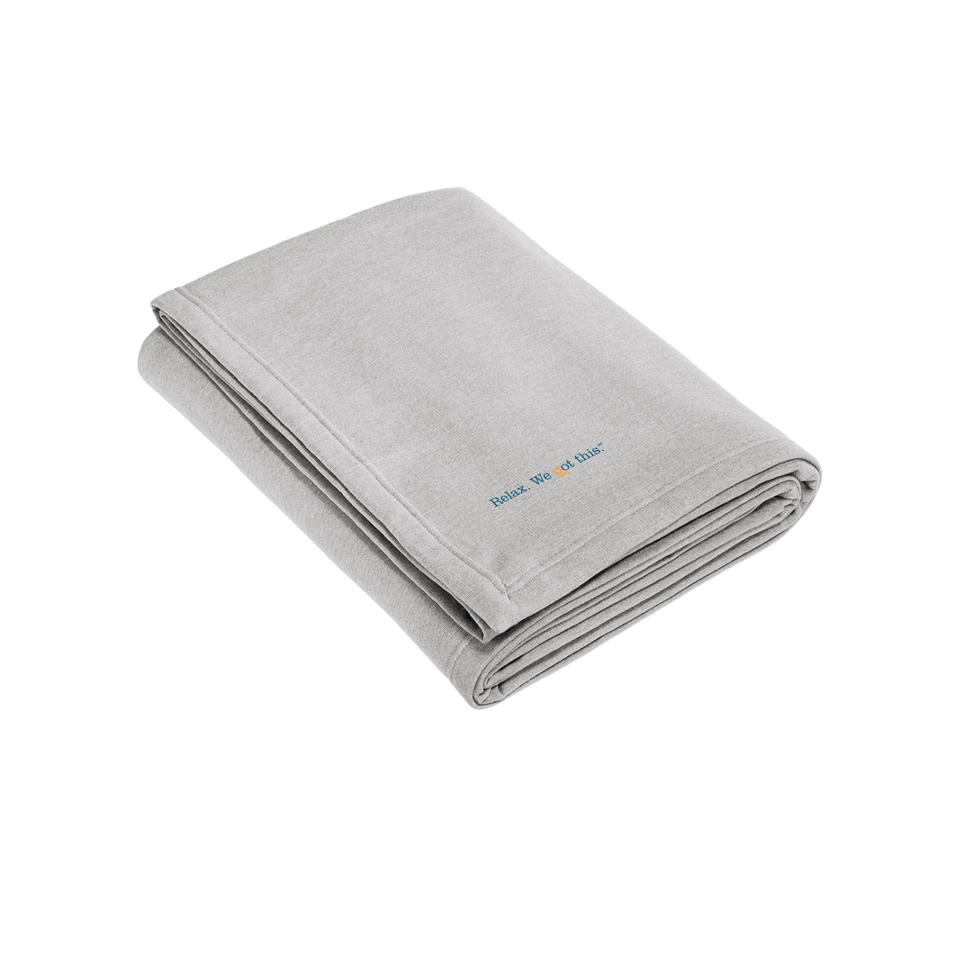 Port & Company® Oversized Core Fleece Sweatshirt Blanket