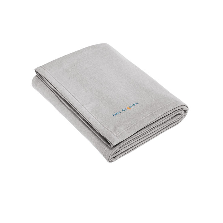 Port & Company® Oversized Core Fleece Sweatshirt Blanket