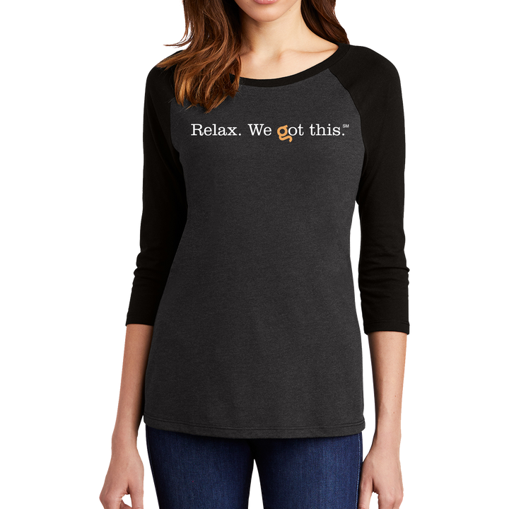 District ® Women’s Perfect Tri ® 3/4-Sleeve Raglan