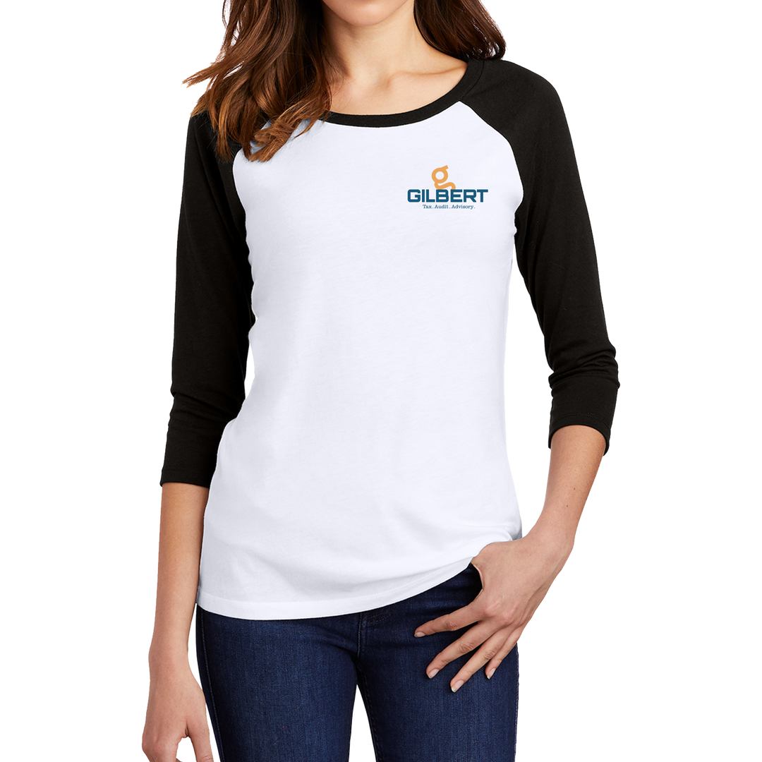 District ® Women’s Perfect Tri ® 3/4-Sleeve Raglan