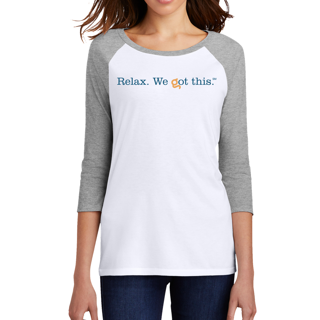 District ® Women’s Perfect Tri ® 3/4-Sleeve Raglan