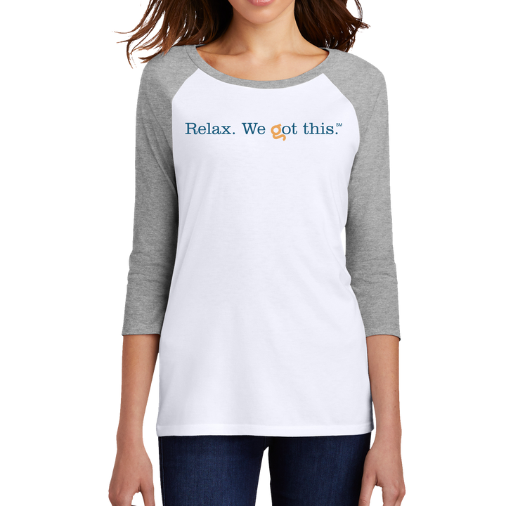 District ® Women’s Perfect Tri ® 3/4-Sleeve Raglan