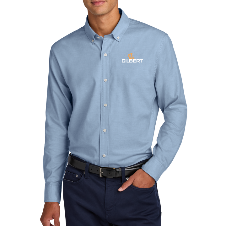 Mercer+Mettle® Long Sleeve Modern Oxford Shirt