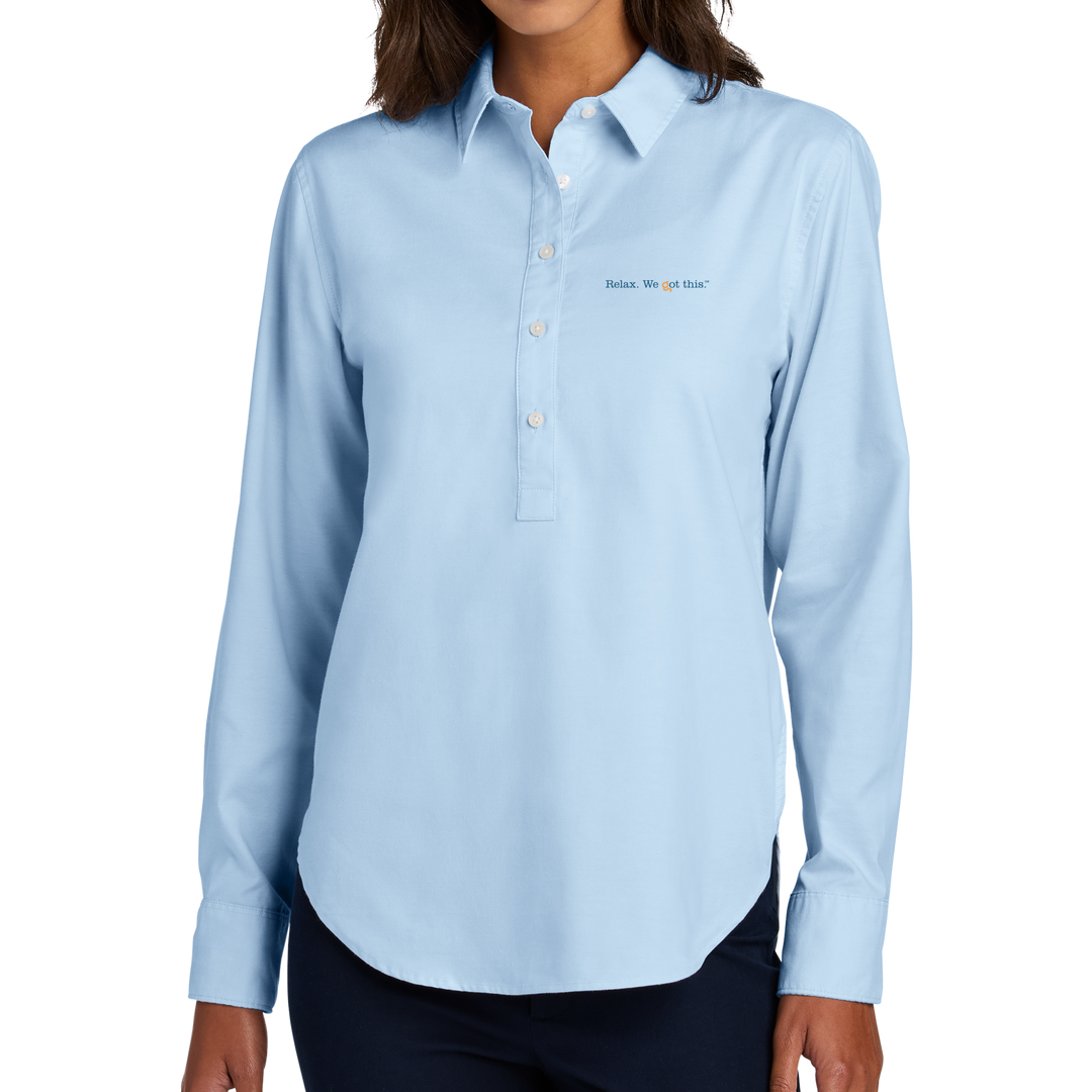 Mercer+Mettle® Women’s Long Sleeve Modern Oxford Shirt