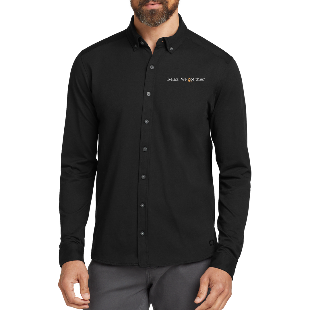 OGIO ® Code Stretch Long Sleeve Button-Up