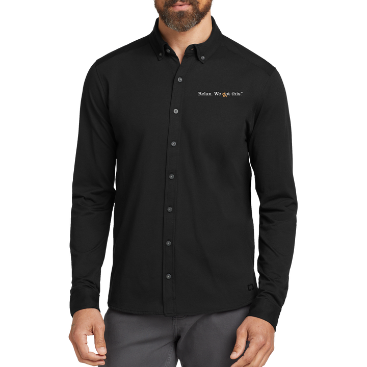 OGIO ® Code Stretch Long Sleeve Button-Up