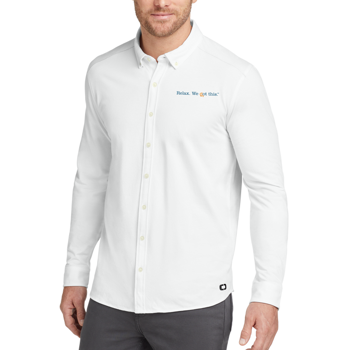 OGIO ® Code Stretch Long Sleeve Button-Up