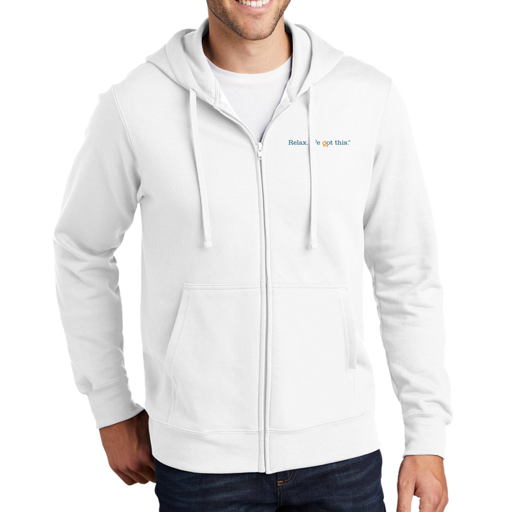 Port & Company® Fan Favorite™ Fleece Full-Zip Hooded Sweatshirt