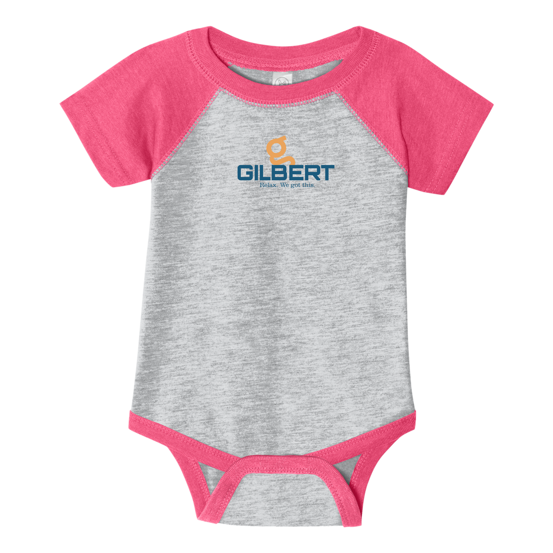 Rabbit Skins™ Infant Baseball Fine Jersey Bodysuit