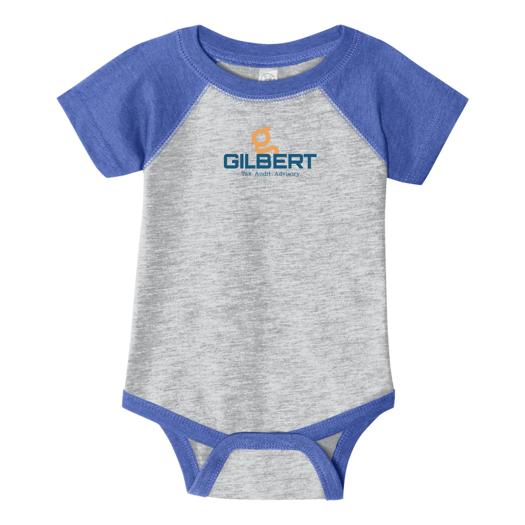 Rabbit Skins™ Infant Baseball Fine Jersey Bodysuit