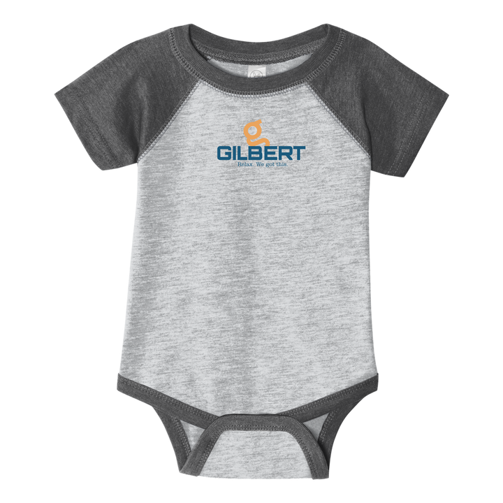 Rabbit Skins™ Infant Baseball Fine Jersey Bodysuit