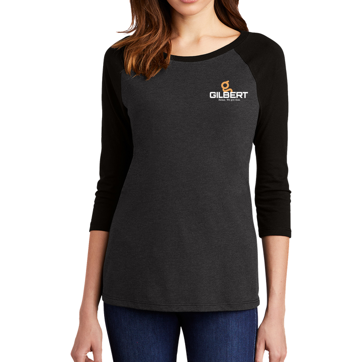 District ® Women’s Perfect Tri ® 3/4-Sleeve Raglan