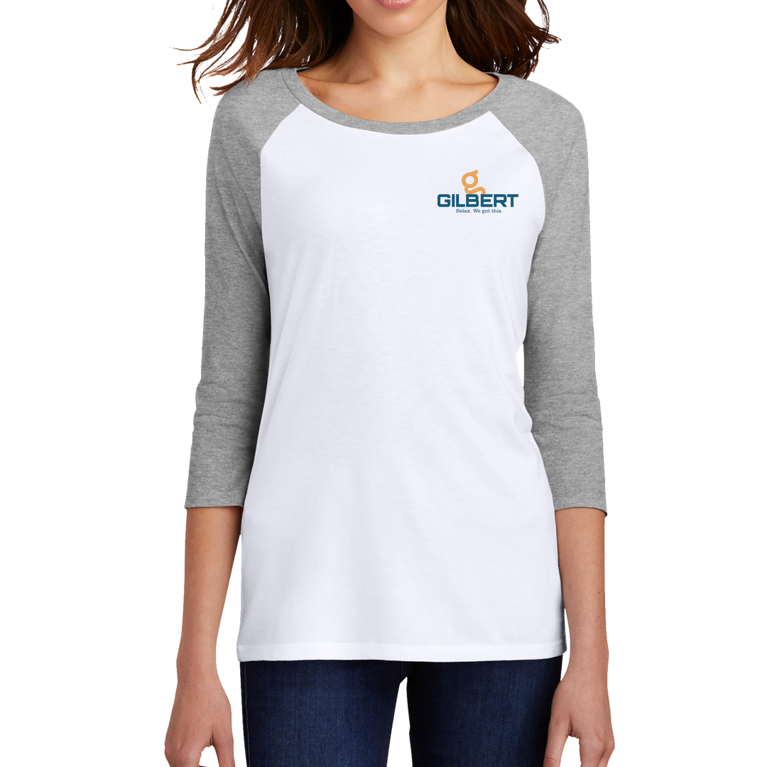 District ® Women’s Perfect Tri ® 3/4-Sleeve Raglan