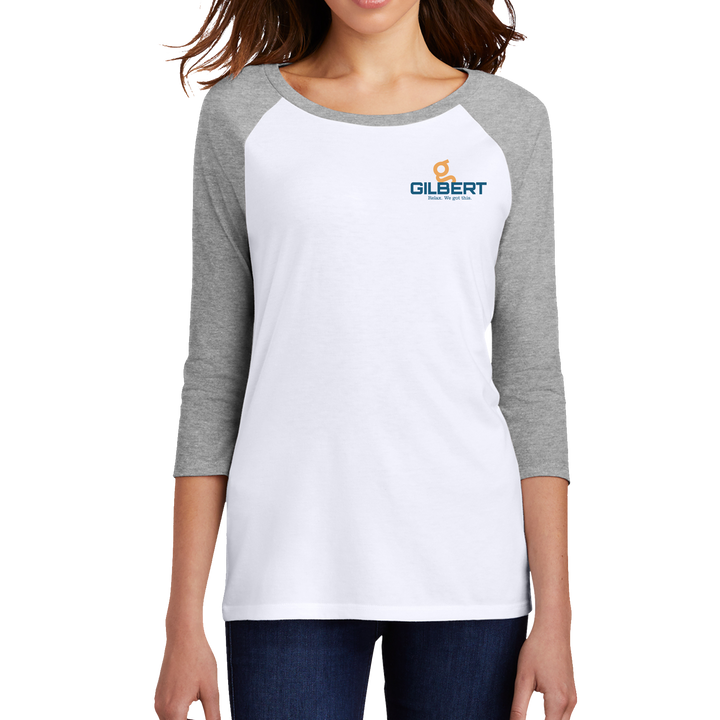 District ® Women’s Perfect Tri ® 3/4-Sleeve Raglan