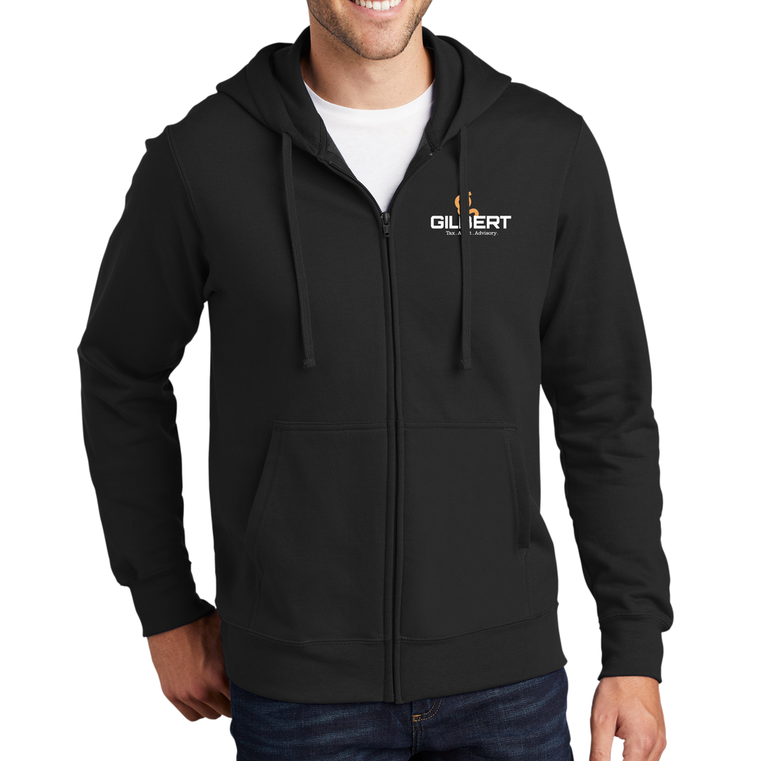 Port & Company® Fan Favorite™ Fleece Full-Zip Hooded Sweatshirt