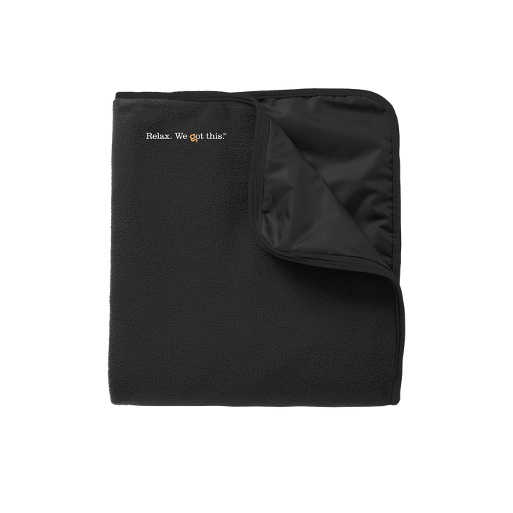 Port Authority® Fleece & Poly Travel Blanket