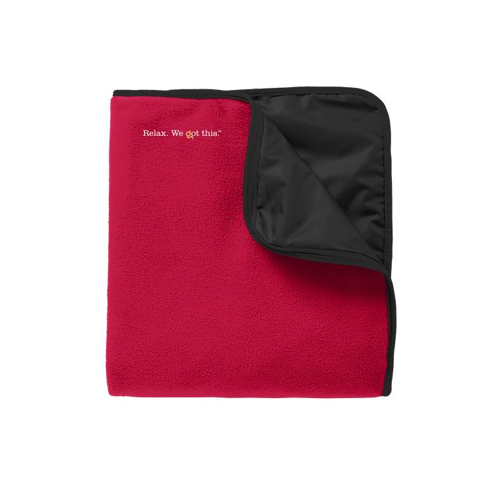 Port Authority® Fleece & Poly Travel Blanket