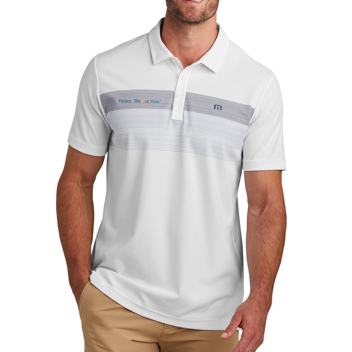 TravisMathew Coastal Chest Stripe Polo