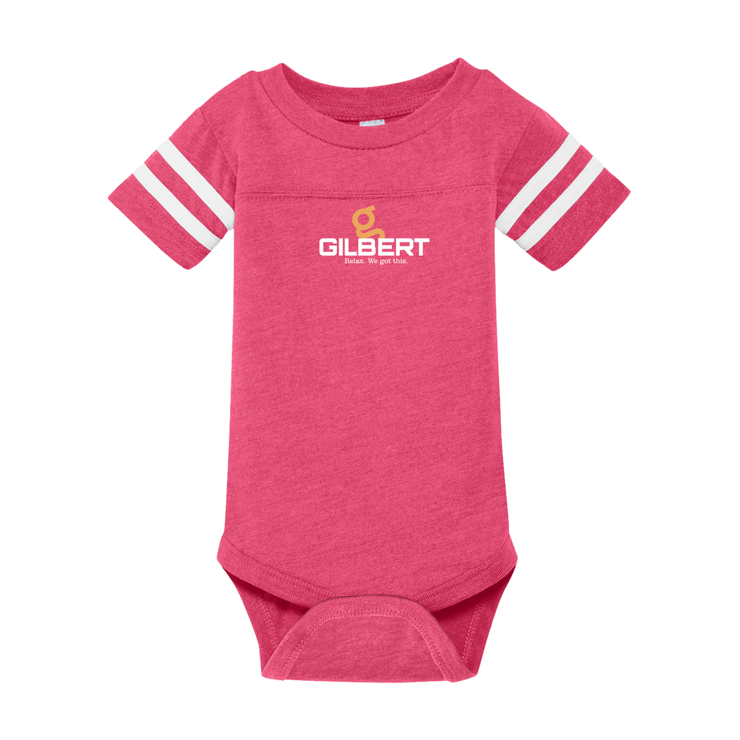 Rabbit Skins™ Infant Football Fine Jersey Bodysuit