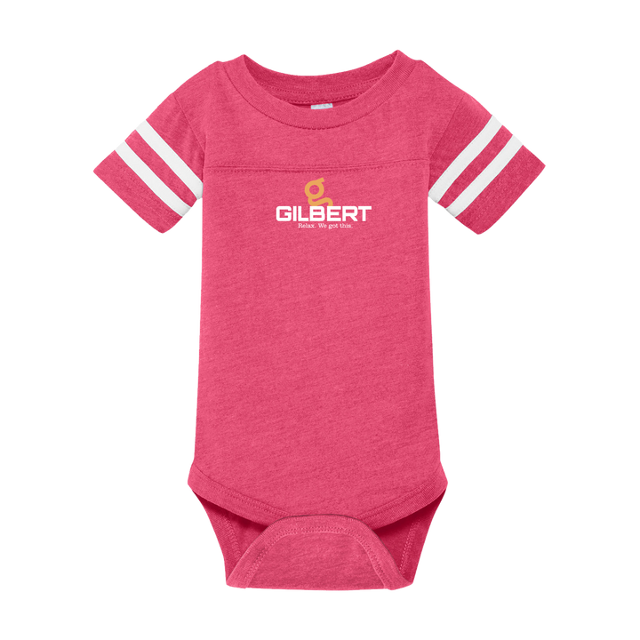 Rabbit Skins™ Infant Football Fine Jersey Bodysuit