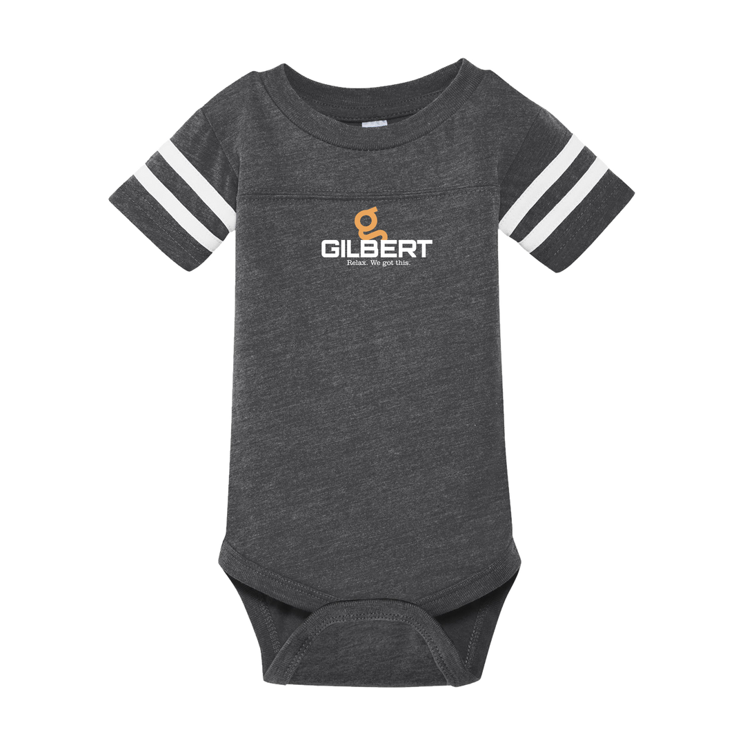 Rabbit Skins™ Infant Football Fine Jersey Bodysuit