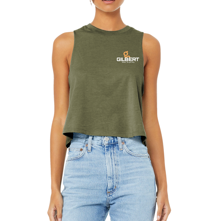 BELLA+CANVAS ® Women’s Racerback Cropped Tank