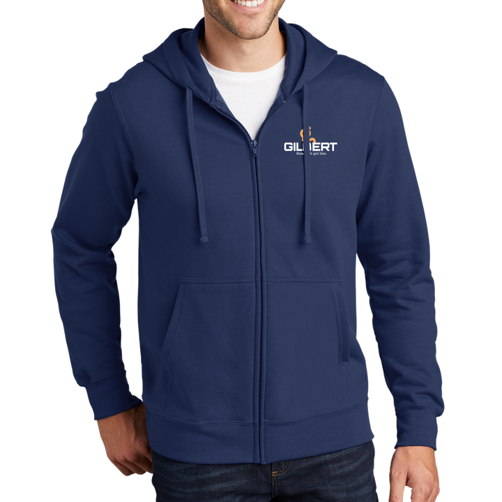 Port & Company® Fan Favorite™ Fleece Full-Zip Hooded Sweatshirt