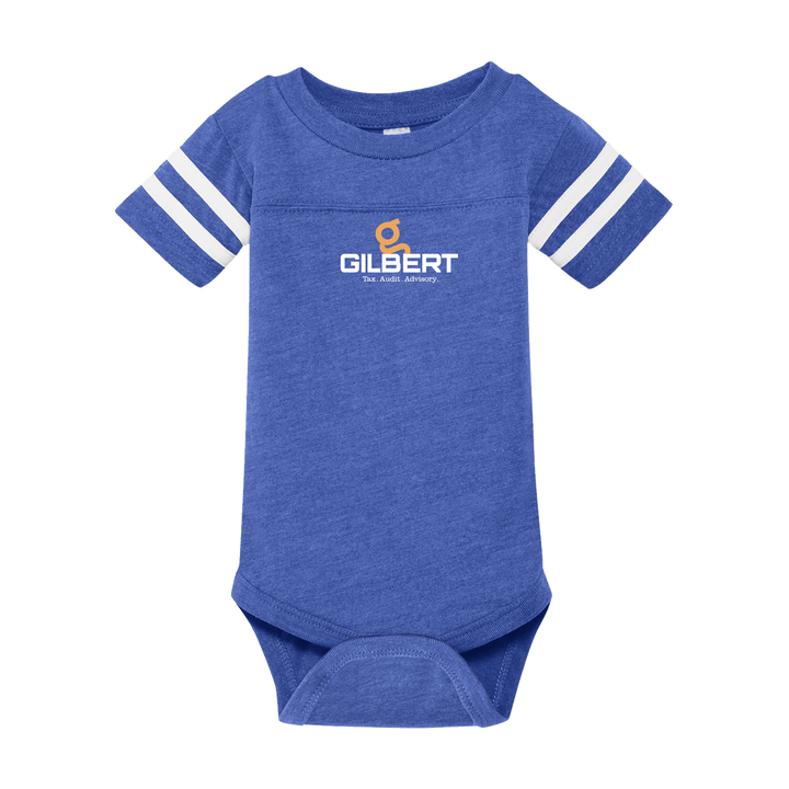 Rabbit Skins™ Infant Football Fine Jersey Bodysuit