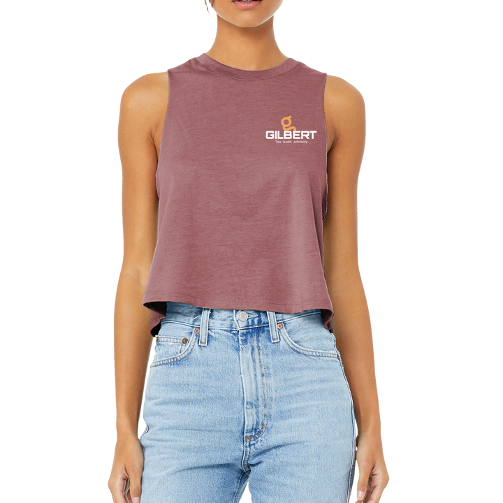 BELLA+CANVAS ® Women’s Racerback Cropped Tank